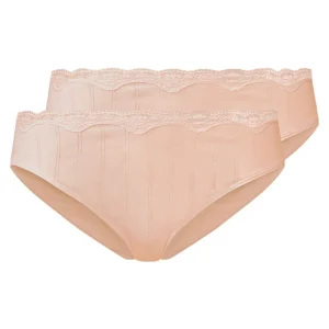 شورت اسمارا کمر دانتل گلبهی 2 عددی